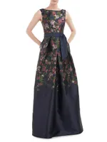 Genevieve Floral Gown