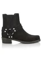 Cavalry Suede Ankle Boots