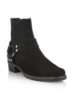 Cavalry Suede Ankle Boots