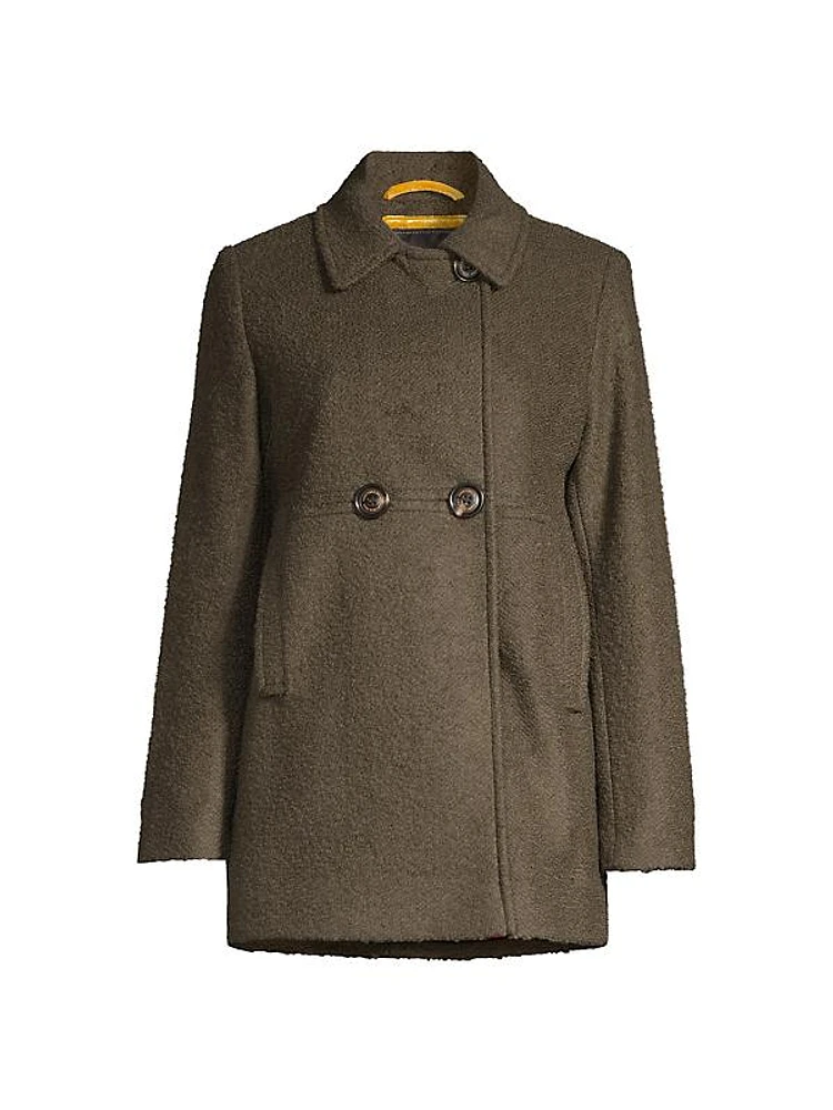 Bouclé Peacoat