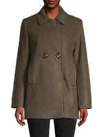 Bouclé Peacoat