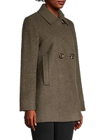 Bouclé Peacoat