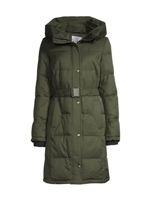 Belted Puffer Jacket