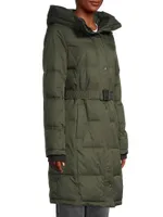 Belted Puffer Jacket