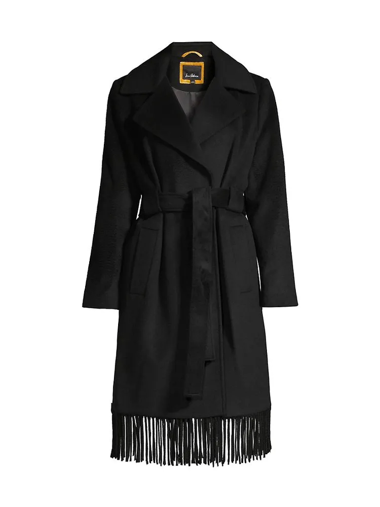 Fringe Wrap Coat