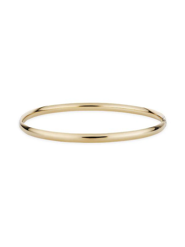 14K Yellow Gold The One Bangle