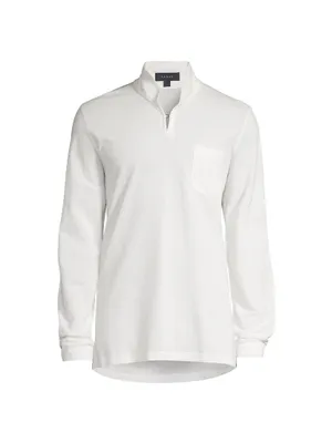 Ellen Polo Cotton Pique Shirt