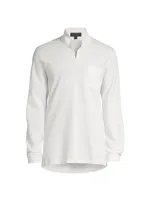 Ellen Polo Cotton Pique Shirt