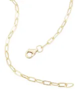 14K Yellow Gold & 3.5-6MM Cultured Freshwater Pearl Necklace