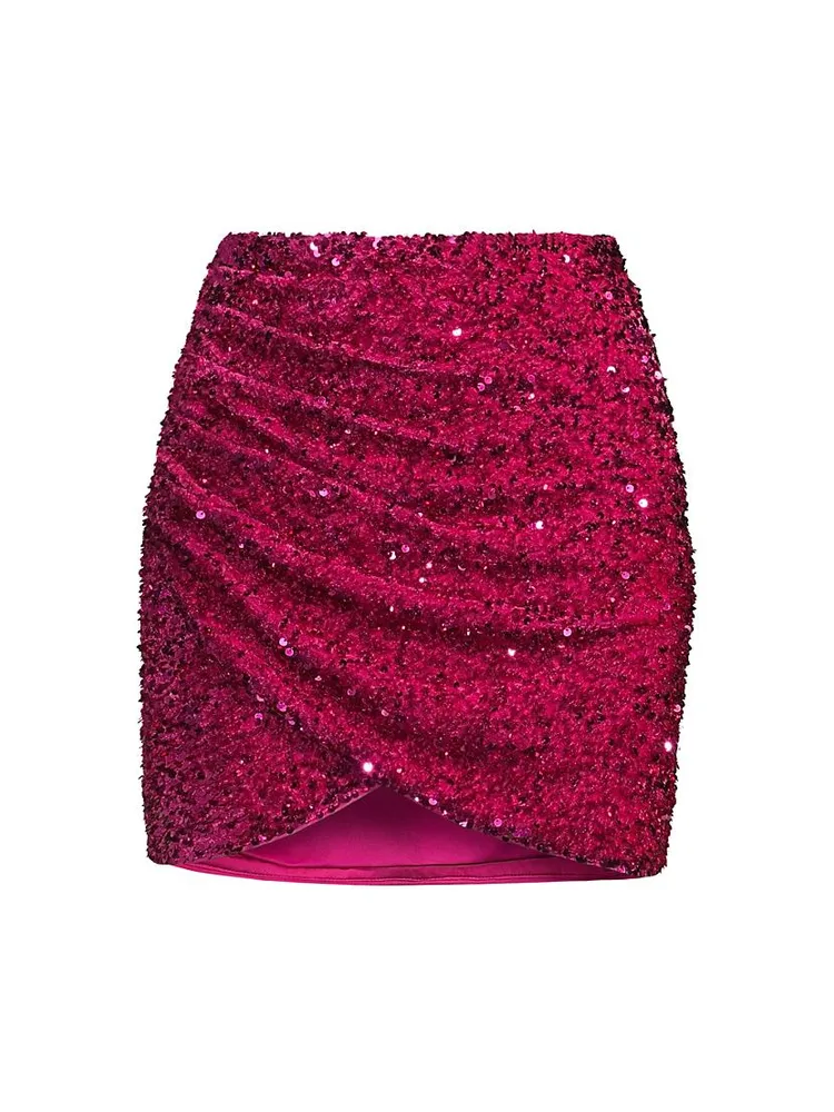 Hurley Sequined Miniskirt