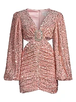 Valeria Sequined Minidress