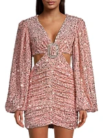 Valeria Sequined Minidress