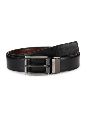 Reversible Leather Belt