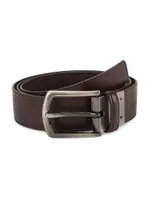 COLLECTION Reversible Leather & Suede Belt