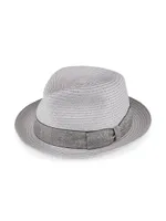 COLLECTION Linen Band Fedora