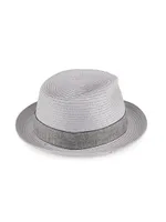 COLLECTION Linen Band Fedora