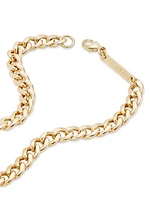 Heavy Metal 14K Yellow Gold Medium Curb-Chain Bracelet