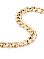 Heavy Metal 14K Yellow Gold Medium Curb-Chain Bracelet