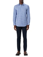 James Tech Cotton Button-Up Shirt