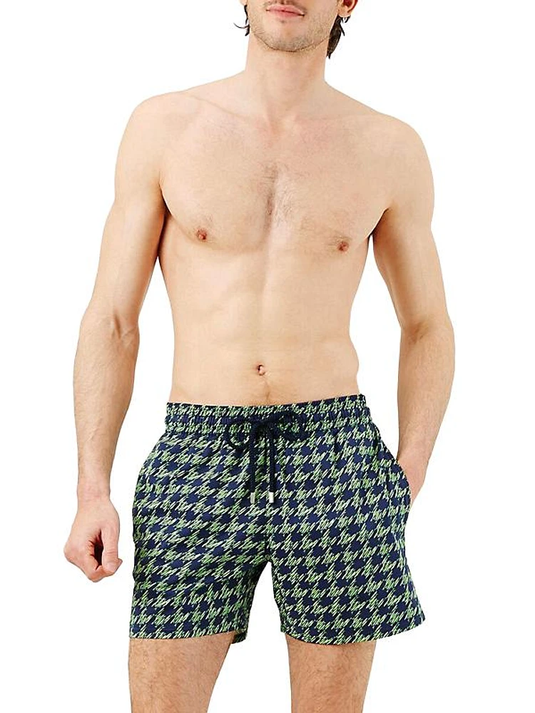 Fish Foot Stretch Swim Shorts