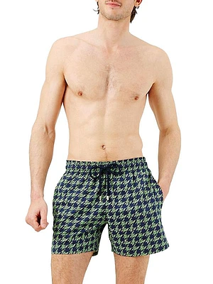 Fish Foot Stretch Swim Shorts