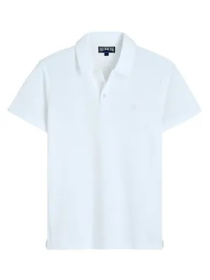 Organic Cotton Terry Polo Shirt