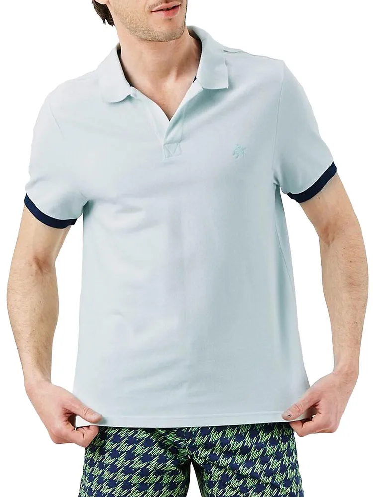 Organic Cotton Piqué Polo Shirt