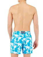 Clouds Light Fabric Swim Shorts