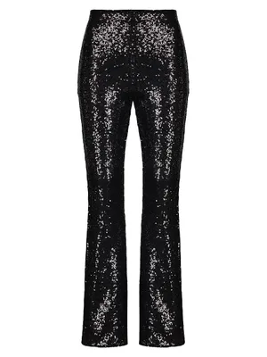 Sequin Flare Pant