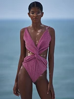 Dunas De Taroa Mia Cut-Out One-Piece Swimsuit