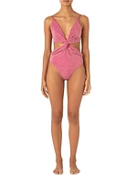 Dunas De Taroa Mia Cut-Out One-Piece Swimsuit