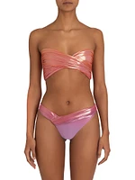 Dunas De Taroa Jasmin Satin Bikini Top