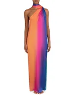 Dunas De Taroa Ari Ombré Maxi Dress