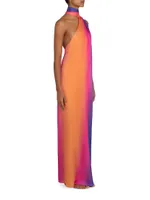 Dunas De Taroa Ari Ombré Maxi Dress