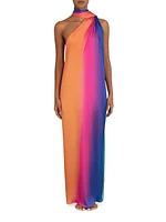 Dunas De Taroa Ari Ombré Maxi Dress