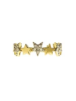 Wish Upon A Star 14K Yellow Gold & 0.28 TCW Diamond Milky Way Ring