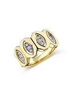 Focus 14K Gold & Diamond Ring