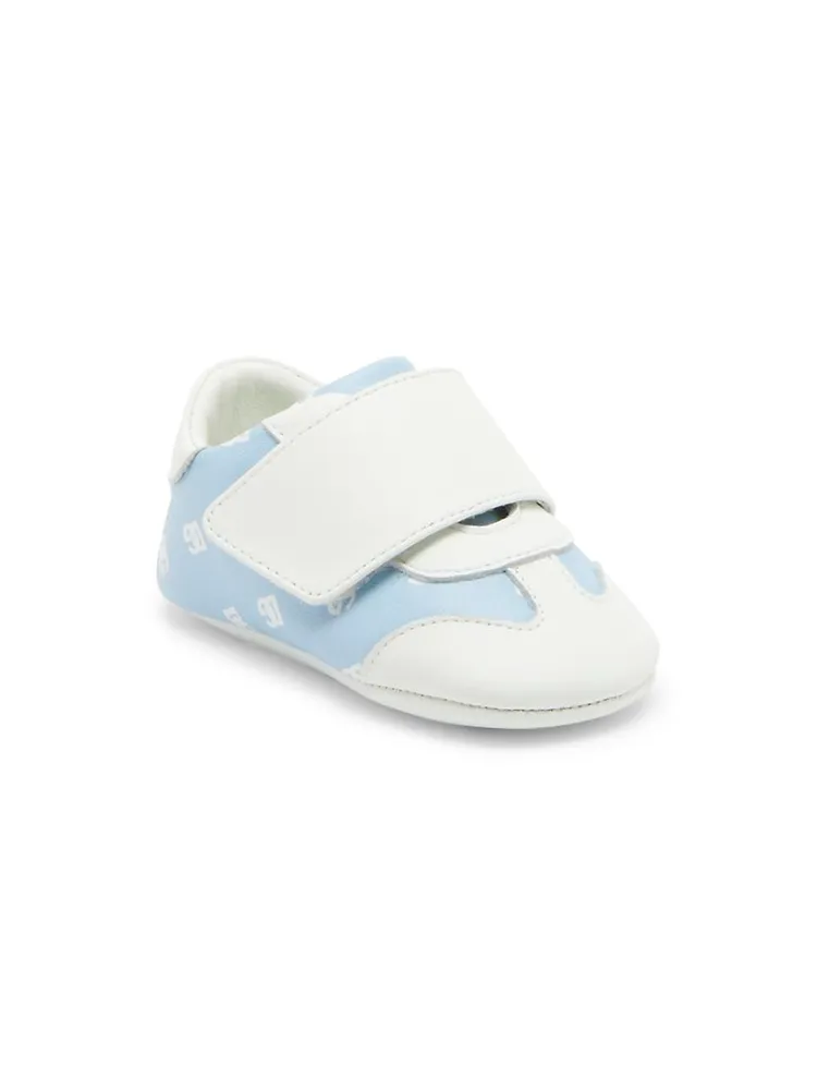 Baby's Logo Print Crib Sneakers