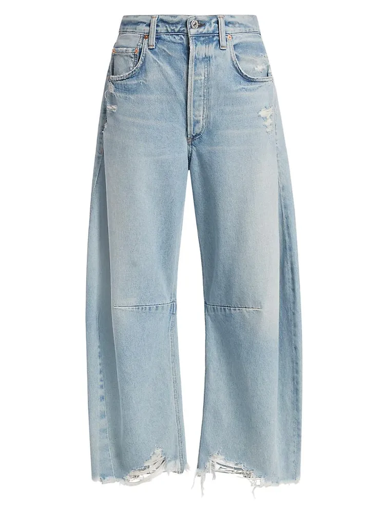 Horseshoe Wide-Leg Jeans