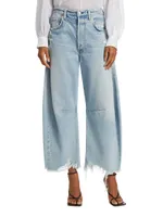 Horseshoe Wide-Leg Jeans