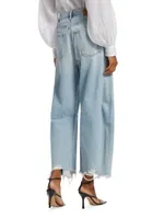 Horseshoe Wide-Leg Jeans