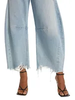 Horseshoe Wide-Leg Jeans