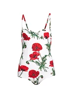 Poppies One-Piece Swimsuit