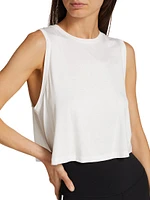 Sienna Jersey Crop Tank