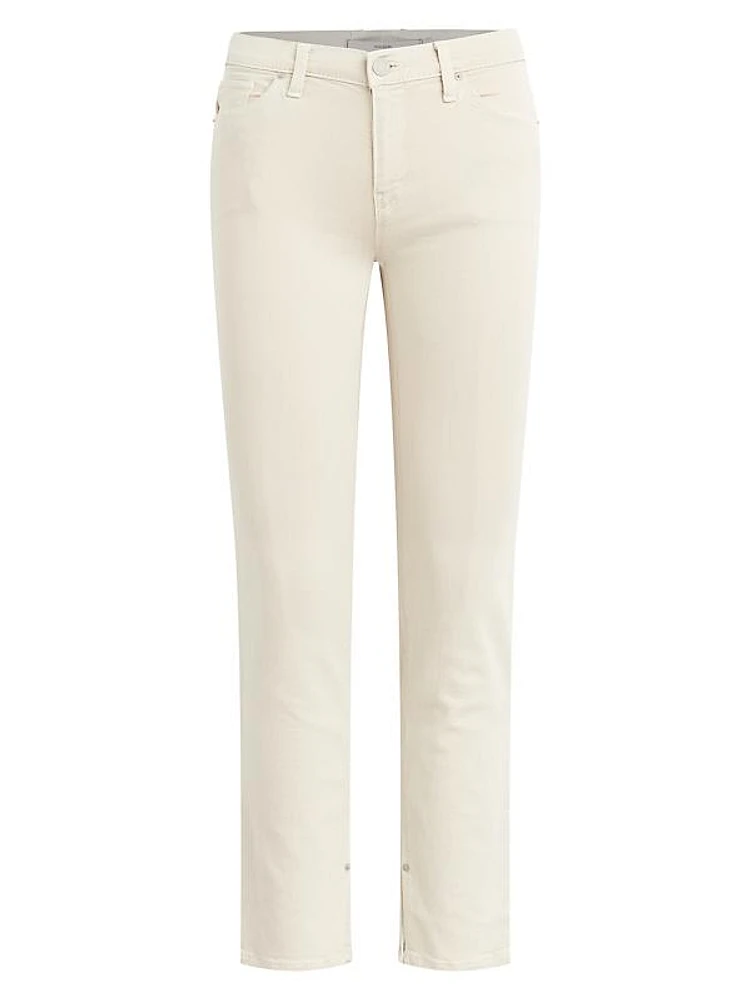 Nico Split Ankle-Crop Jeans