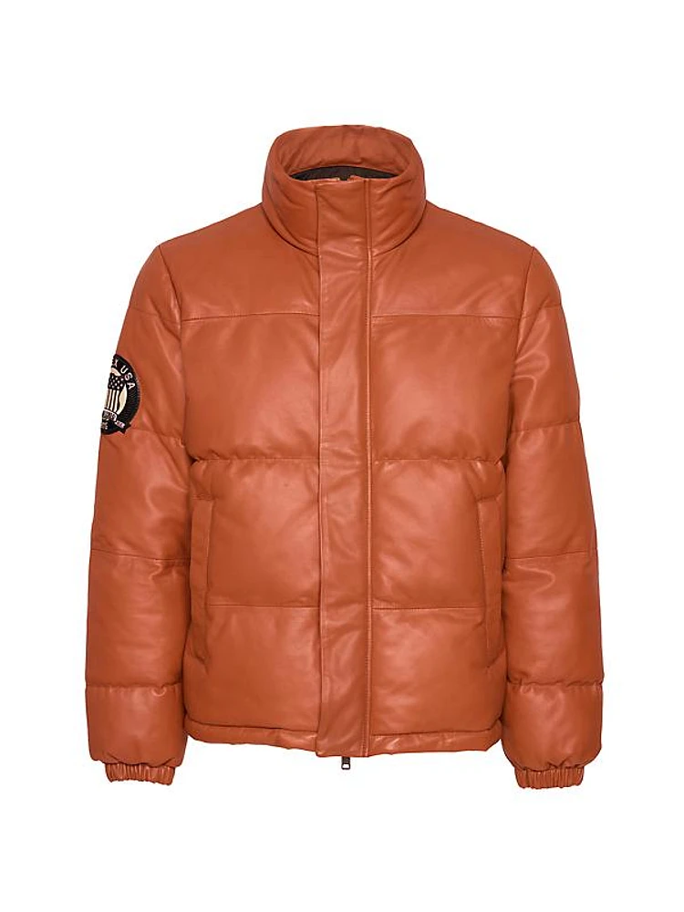 Official Quilted Leather Parka