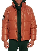 Official Quilted Leather Parka