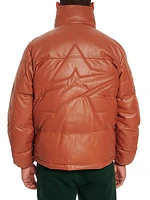 Official Quilted Leather Parka