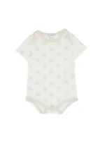 Baby's Logo 2-Piece Bodysuit & Bib Set