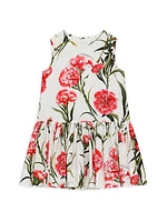 Little Girl's & Girl's Floral Print Dress